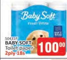 Baby Soft Toilet Paper