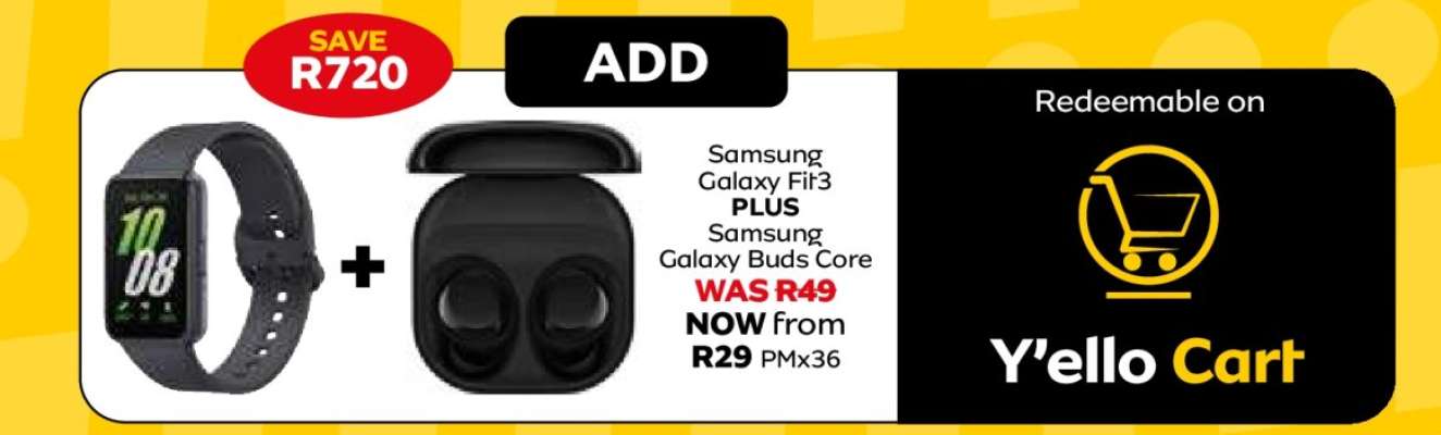 Samsung Galaxy Fit3 PLUS Samsung Galaxy Buds Core