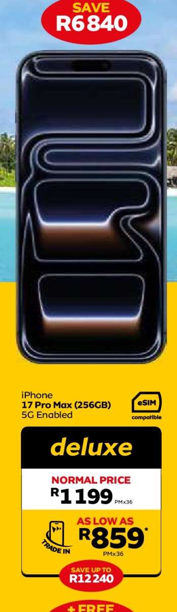 iPhone 17 Pro Max (256GB) 5G Enabled