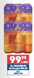BELLA Mimosa Cans