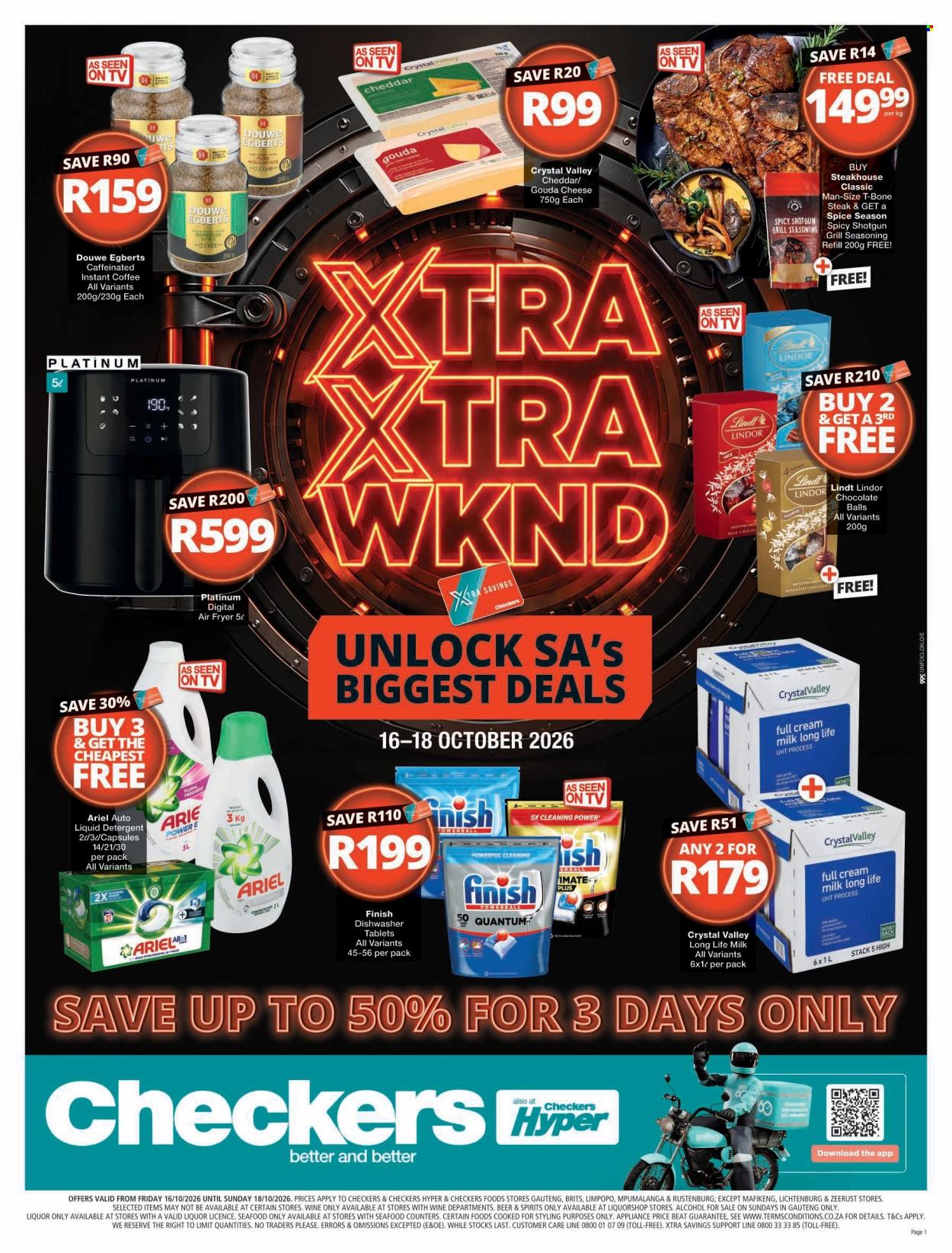 Checkers specials - 15/10/2026 - 18/10/2026. Page 1