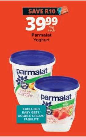 Parmalat Yoghurt