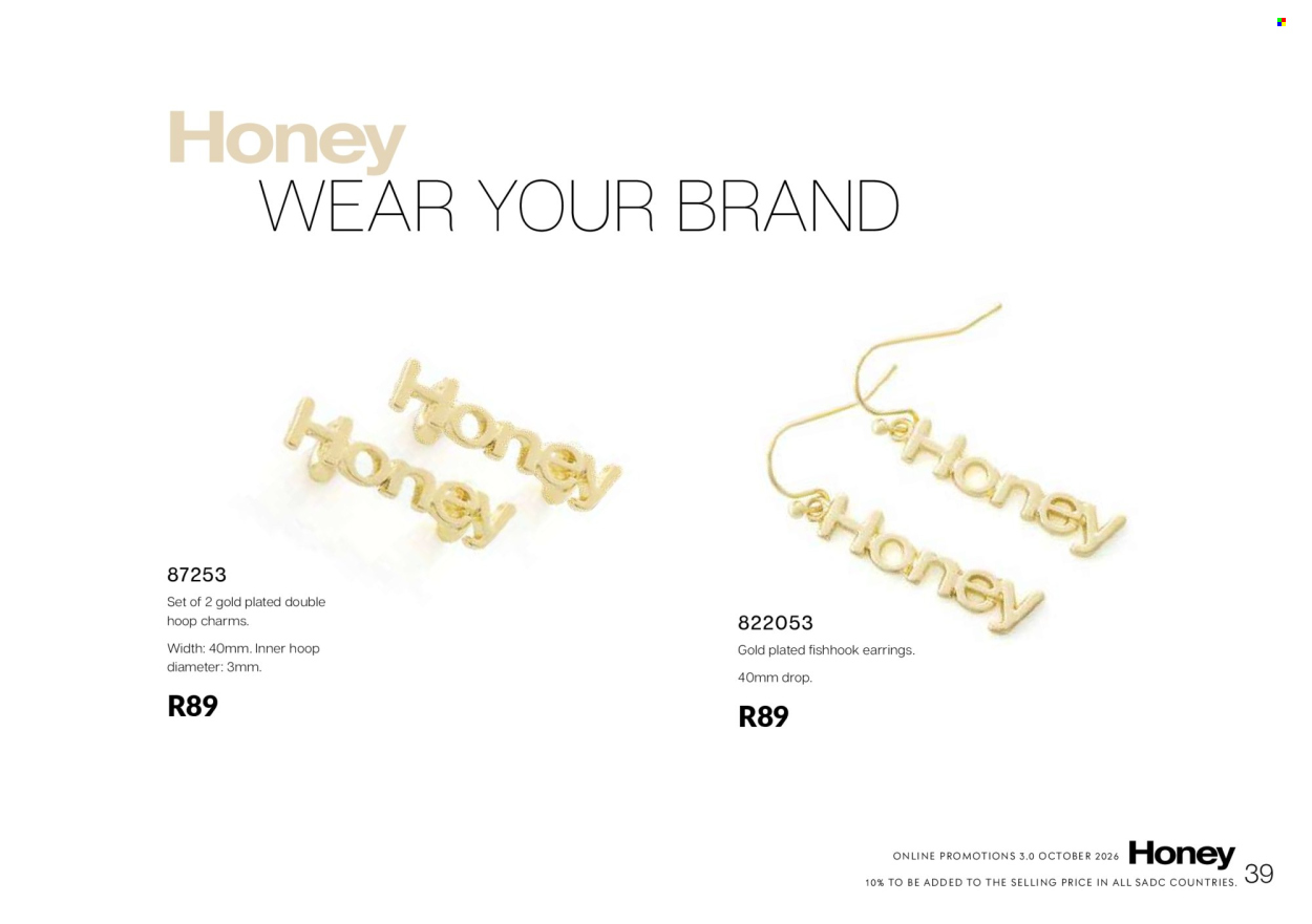 Honey specials. Page 41