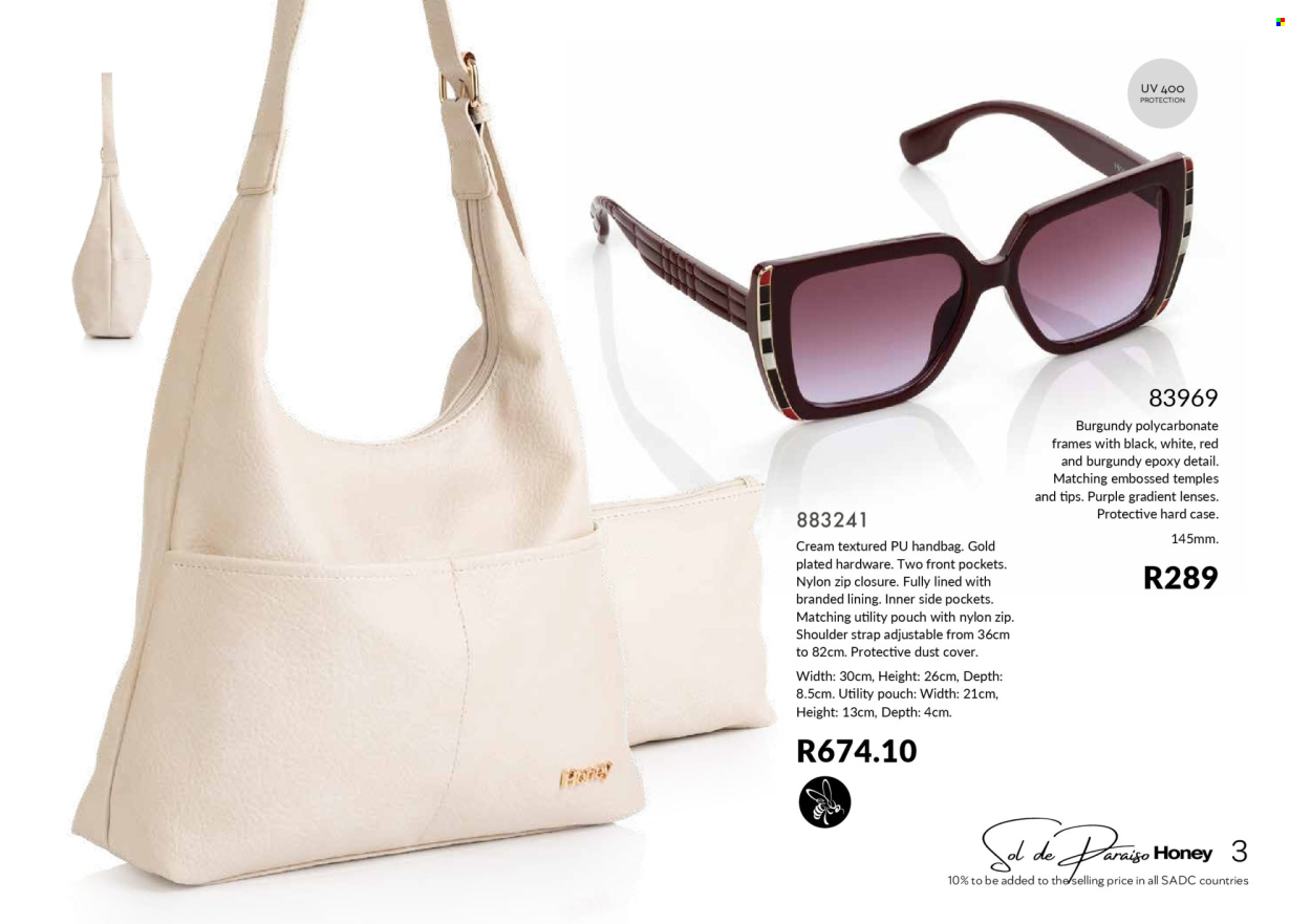 Honey specials. Page 3
