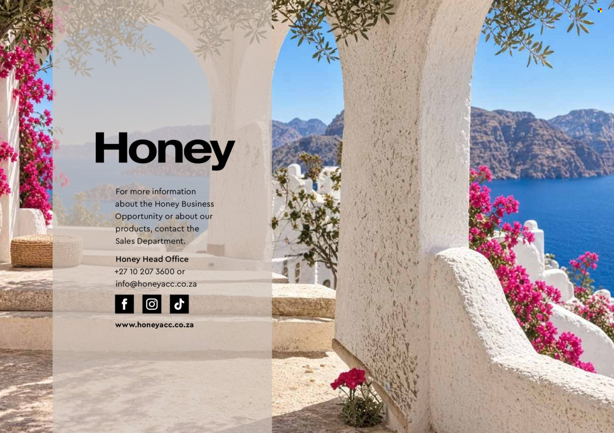 Honey specials. Page 26