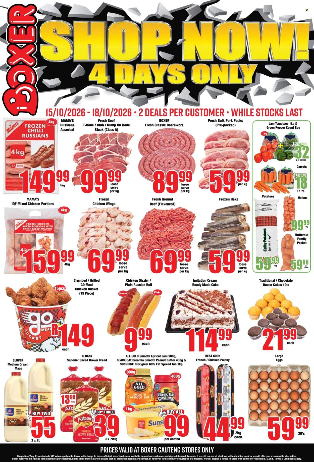 Boxer specials - 15/10/2026 - 18/10/2026. Page 1