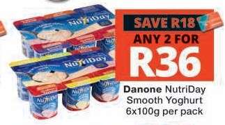 Danone Nutriday Smooth Yoghurt