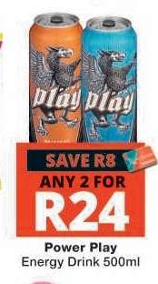 POWER PLAY ENERGY DRINK 500ml
