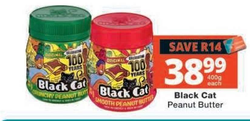BLACK CAT PEANUT BUTTER