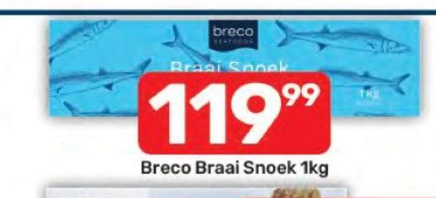 Breco Braai Snoek 1kg