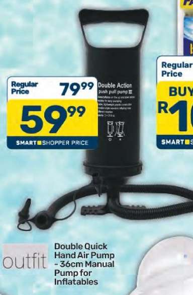 Double Quick Hand Air Pump