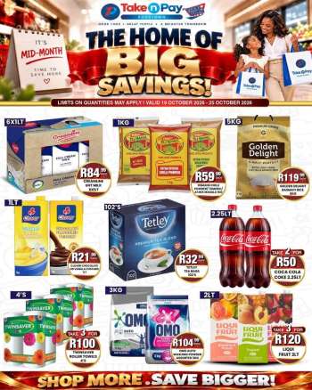 Take n Pay catalogue  - 19/10/2026 - 25/10/2026.