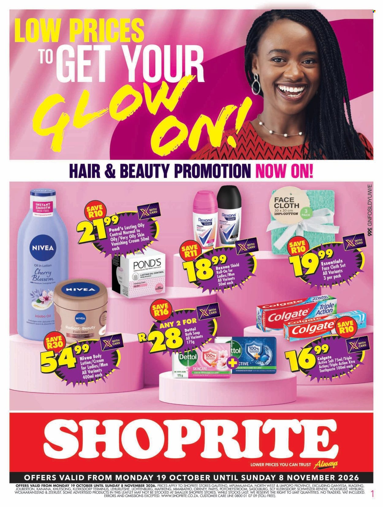 Shoprite specials - 19/10/2026 - 08/11/2026. Page 1