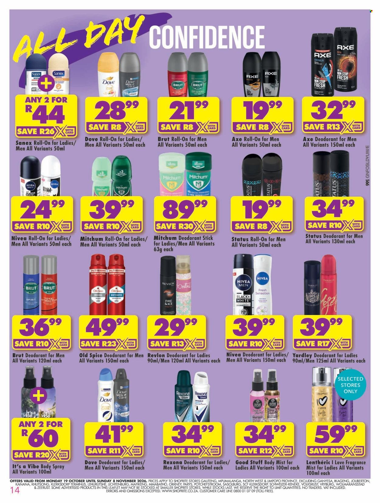 Shoprite specials - 19/10/2026 - 08/11/2026. Page 14