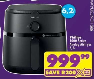 Philips 1000 Series Analog Airfryer 6,2ℓ