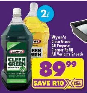 Wynn’s Cleen Green All Purpose Cleaner Refill