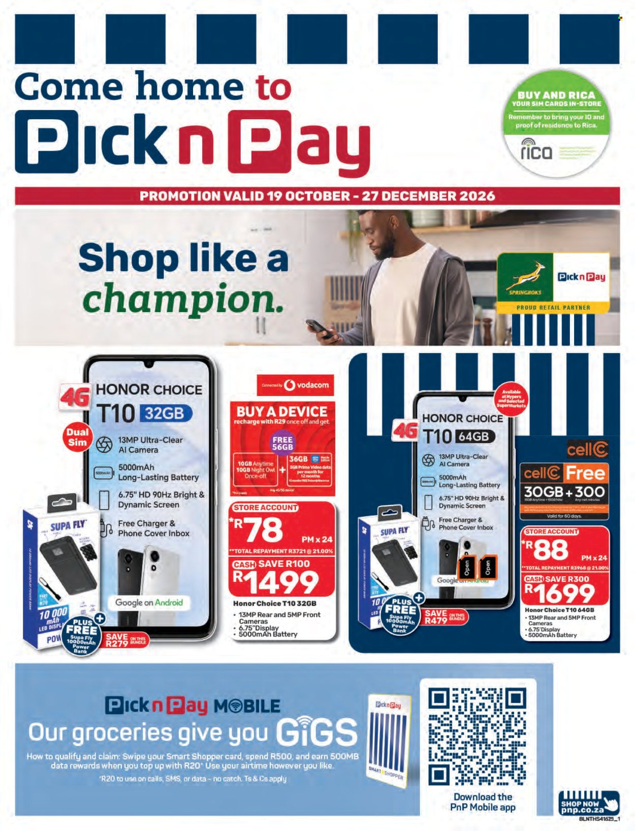Pick n Pay specials - 19/10/2026 - 27/12/2026. Page 1