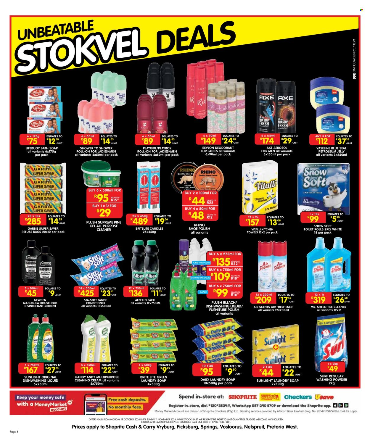 Shoprite specials - 19/10/2026 - 01/11/2026. Page 4