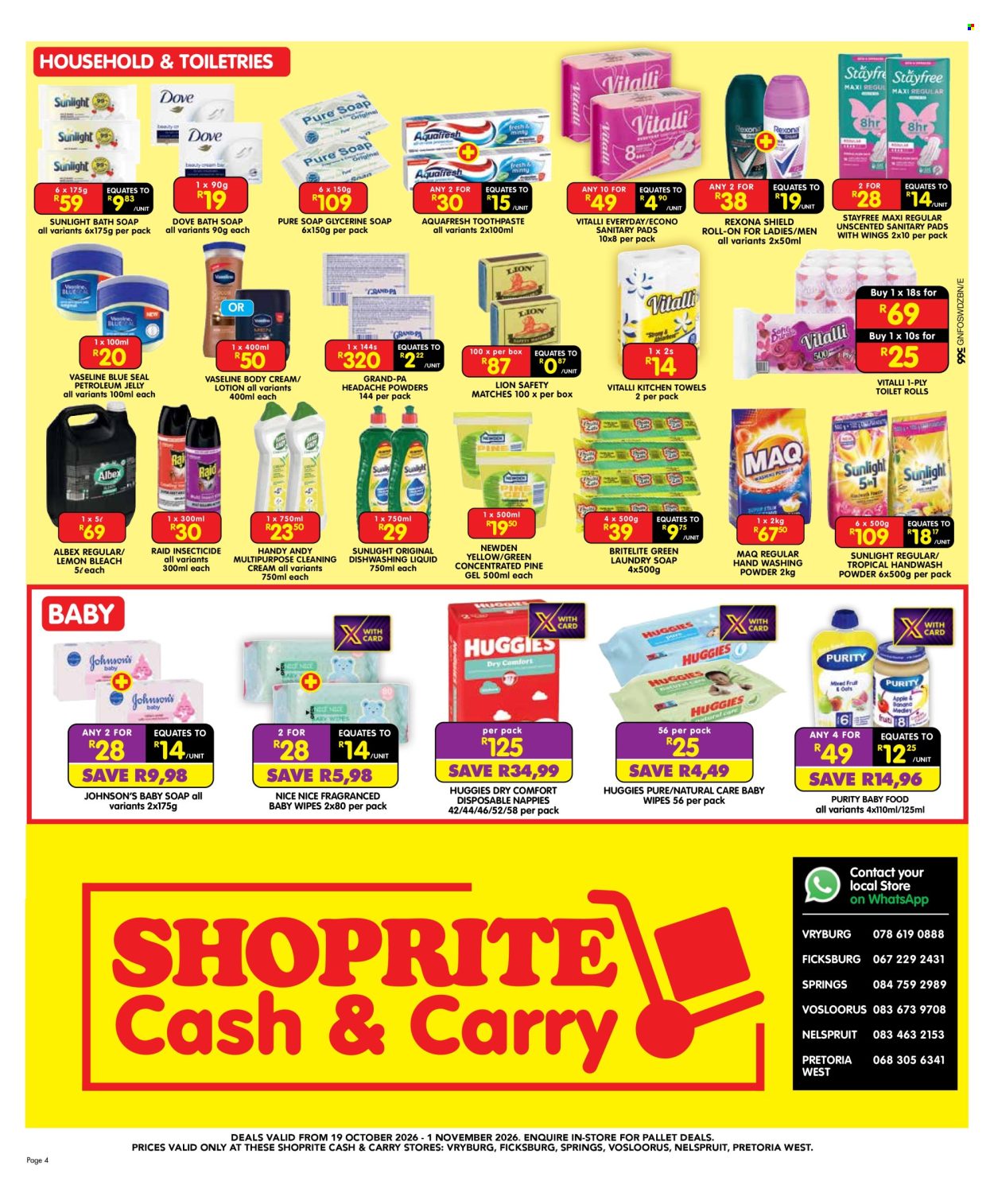 Shoprite specials - 19/10/2026 - 01/11/2026. Page 4