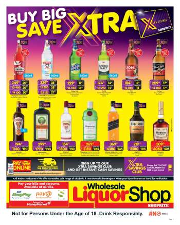 Shoprite catalogue  - 19/10/2026 - 08/11/2026.