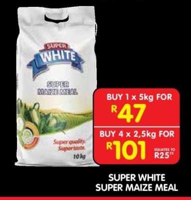 SUPER WHITE Super Maize Meal
