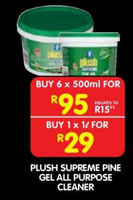 Plush Supreme Pine Gel All Purpose Cleaner