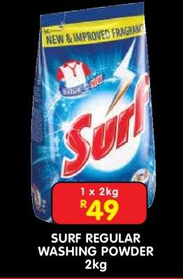 SURF REGULAR WASHING POWDER 2kg