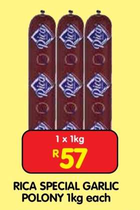 RICA SPECIAL GARLIC POLONY 1kg each