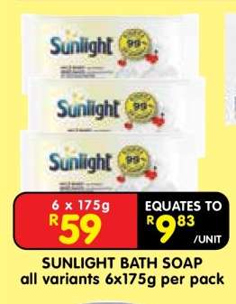 SUNLIGHT BATH SOAP