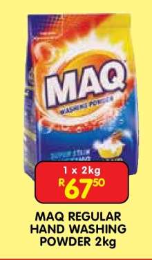 MAQ Regular Hand Washing Powder 2kg