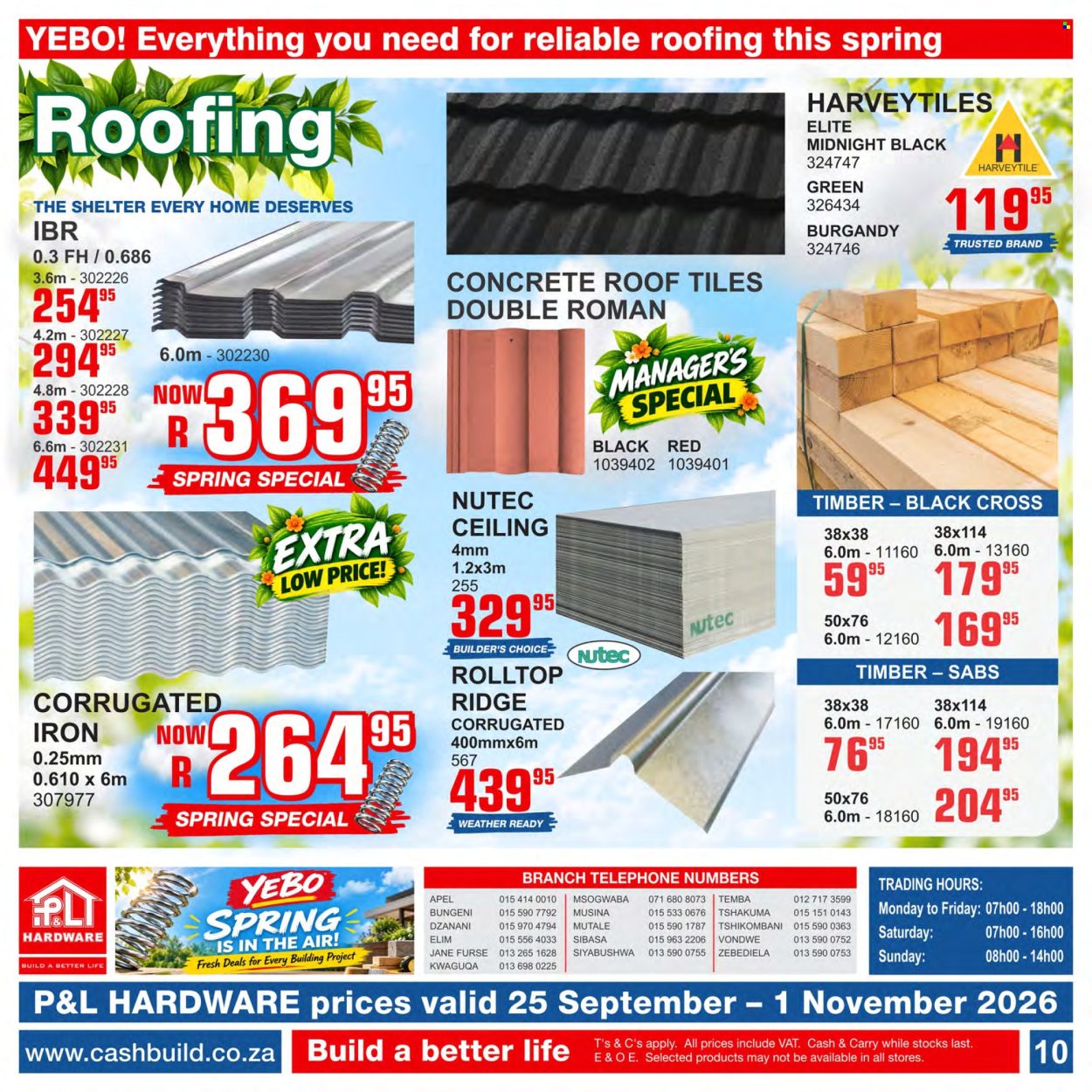 Cashbuild specials - 25/09/2026 - 01/11/2026. Page 10