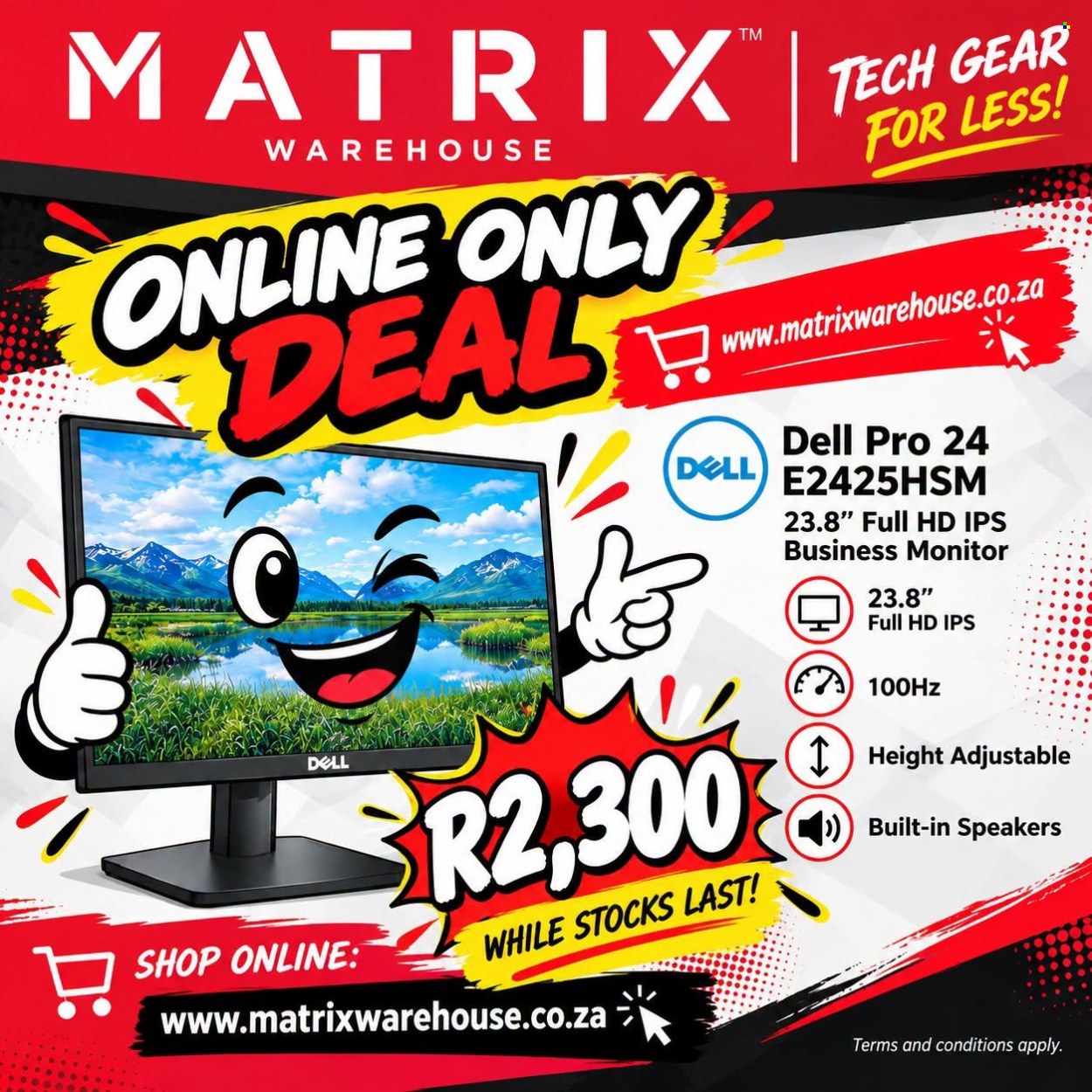 Matrix Warehouse specials. Page 1