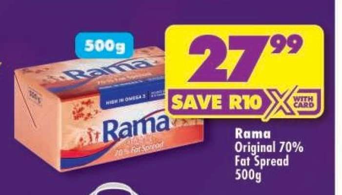 Rama Original 70% Fat Spread 500g