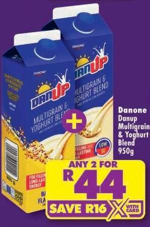 DANONE DANUP MULTIGRAIN & YOGHURT BLEND 950g