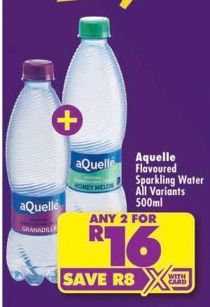 aQuellé Flavoured Sparkling Water All Variants 500ml