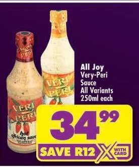 All Joy Very-Peri Sauce
