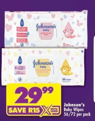 Johnson's Baby Wipes