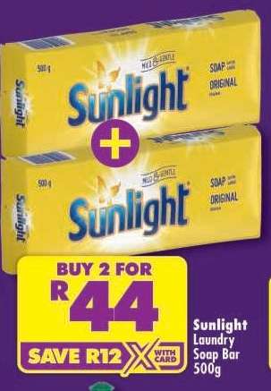 Sunlight Laundry Soap Bar-500g