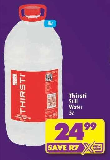 Thirsti Still Water