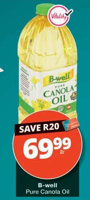B-Well Pure Canola Oil