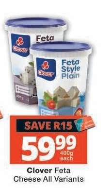 Clover Feta Cheese All Variants