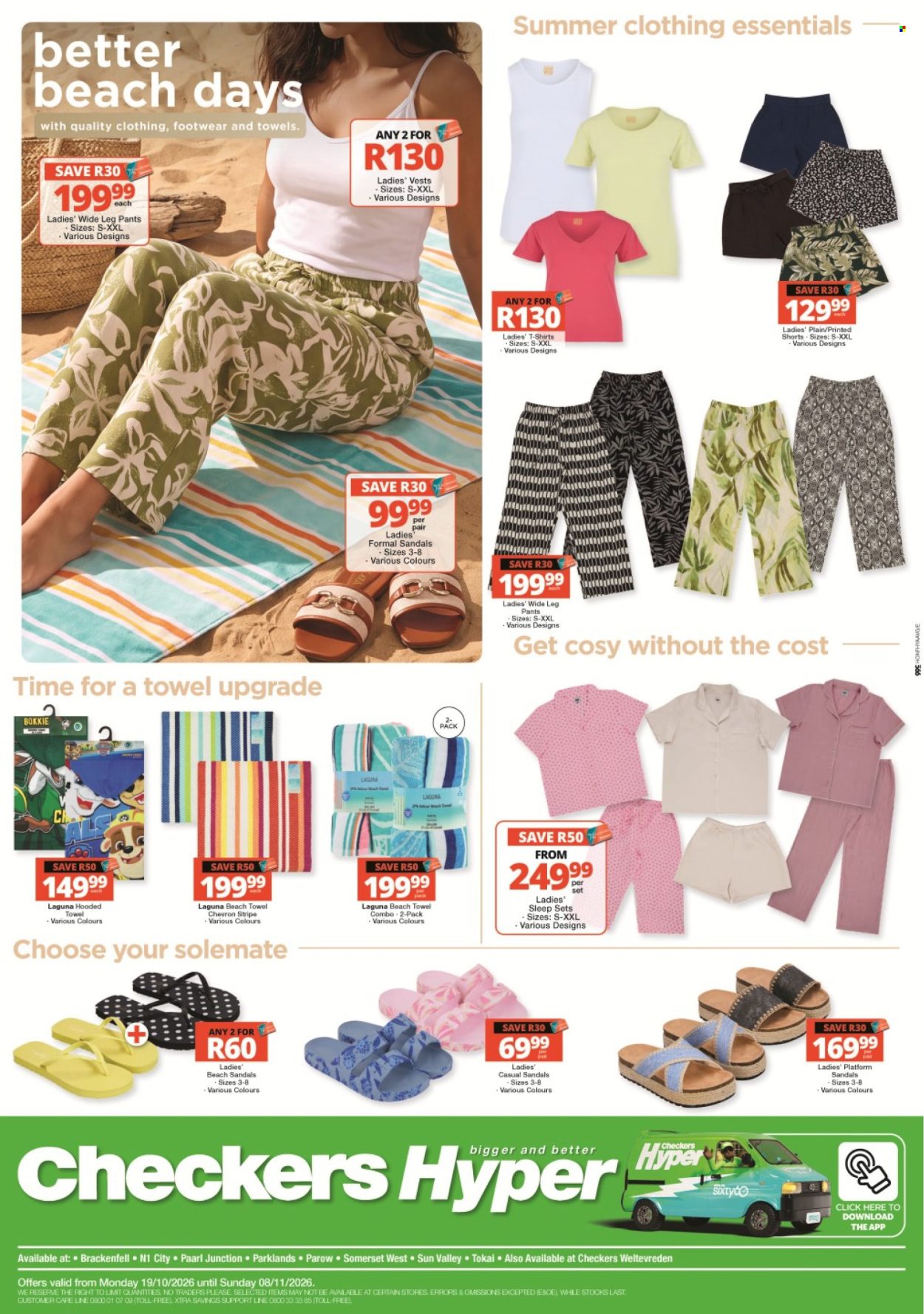 Checkers specials - 19/10/2026 - 08/11/2026. Page 1