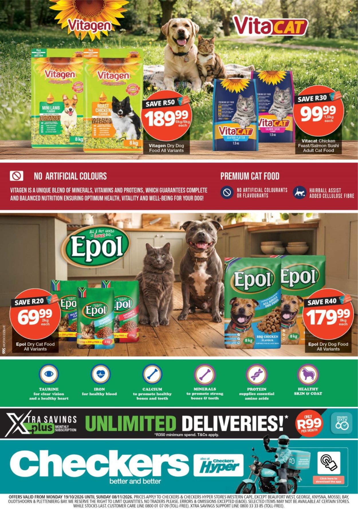 Checkers specials - 19/10/2026 - 08/11/2026. Page 1