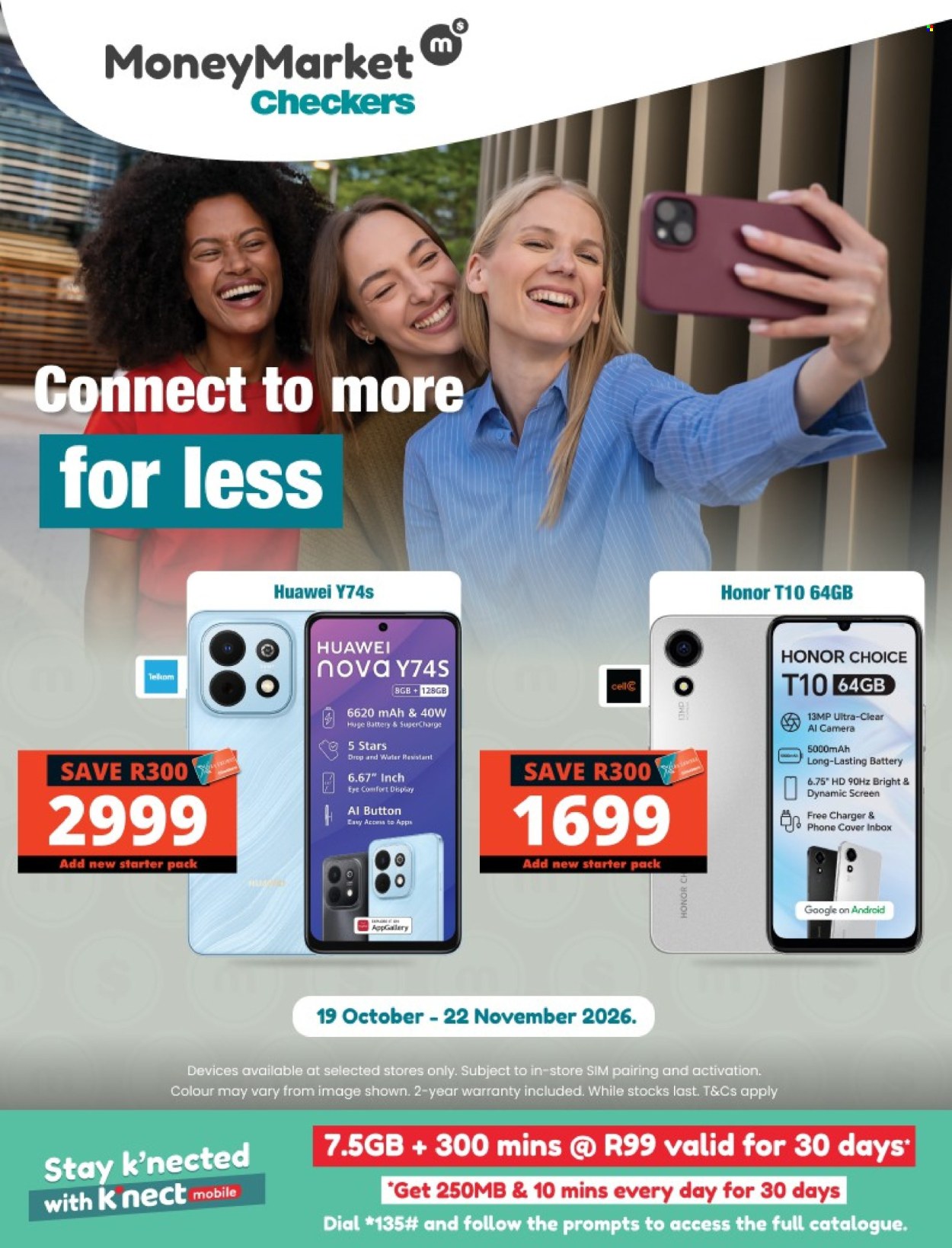 Checkers specials - 19/10/2026 - 08/11/2026. Page 1