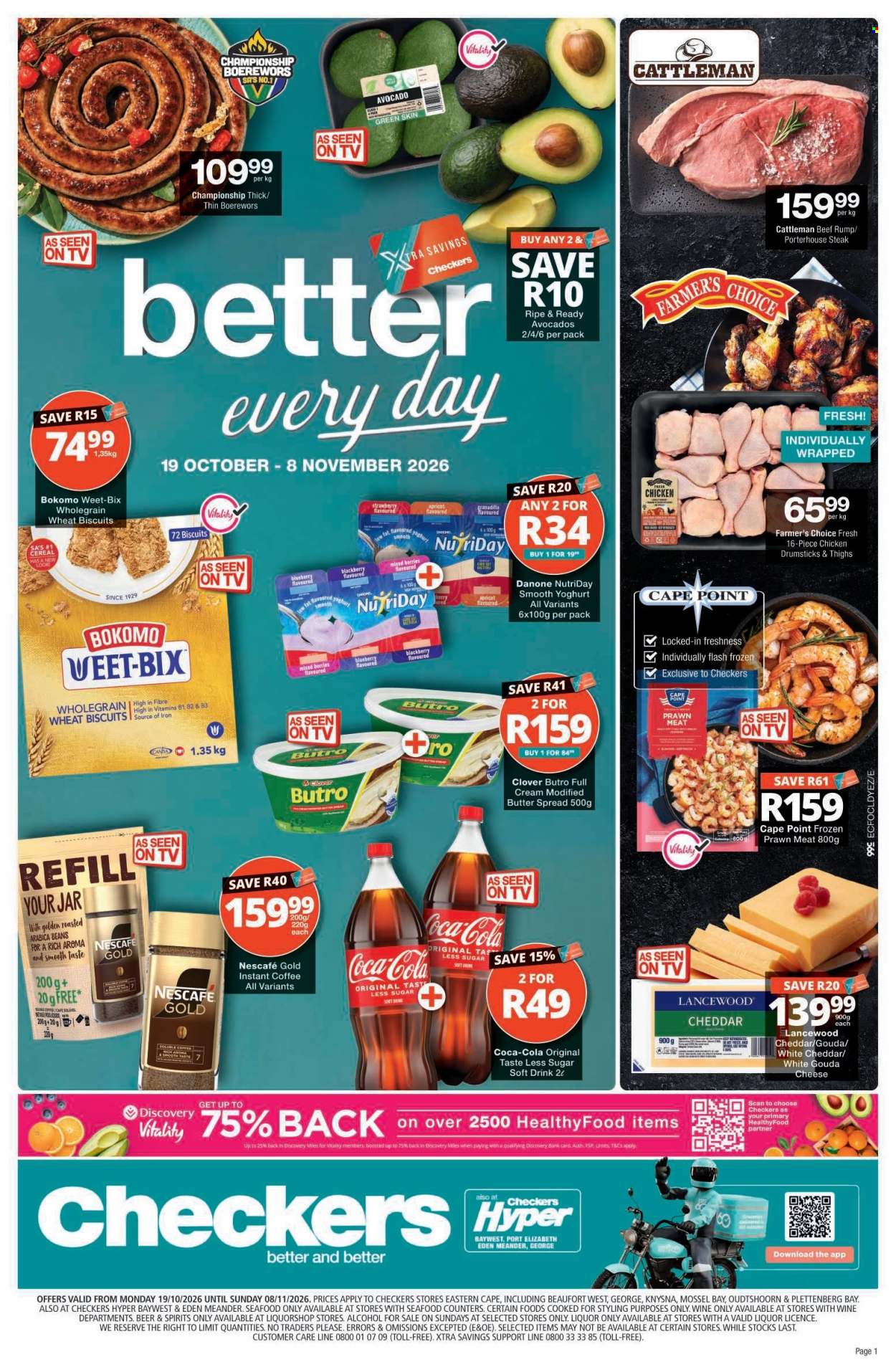 Checkers specials - 19/10/2026 - 08/11/2026. Page 1