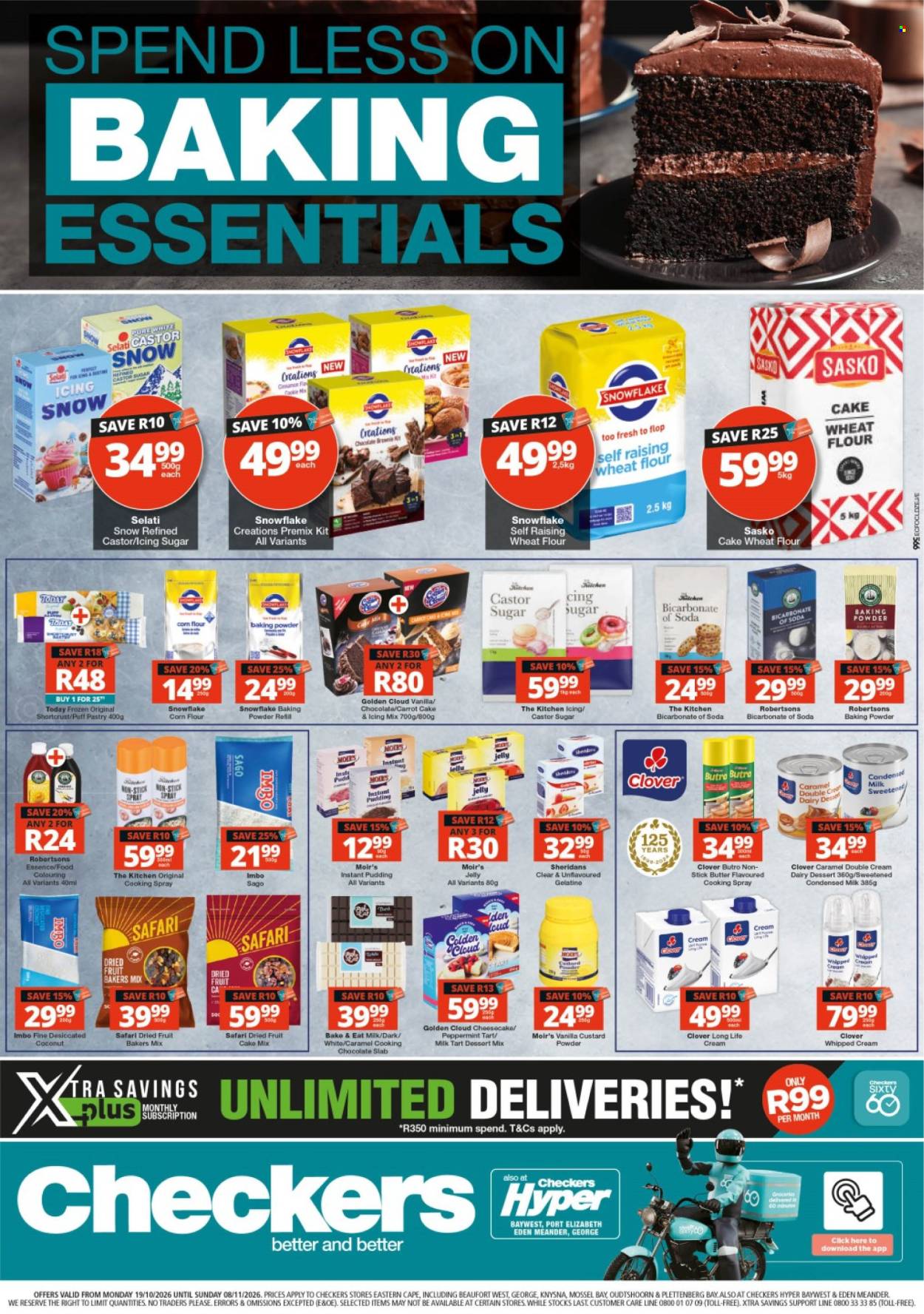 Checkers specials - 19/10/2026 - 08/11/2026. Page 1
