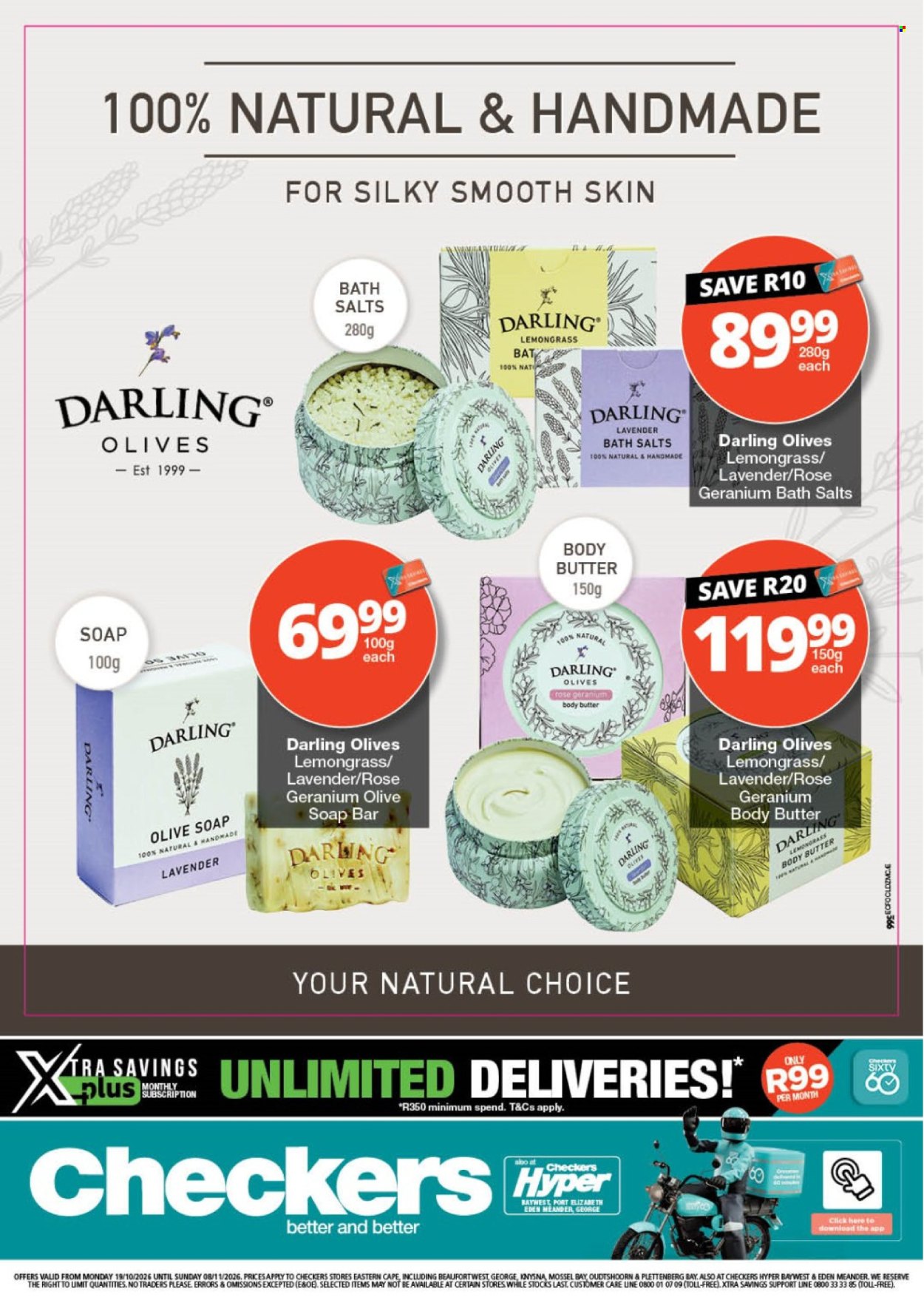 Checkers specials - 19/10/2026 - 08/11/2026. Page 1
