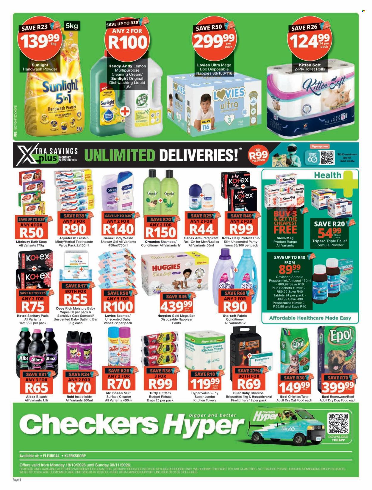 Checkers specials - 19/10/2026 - 08/11/2026. Page 4