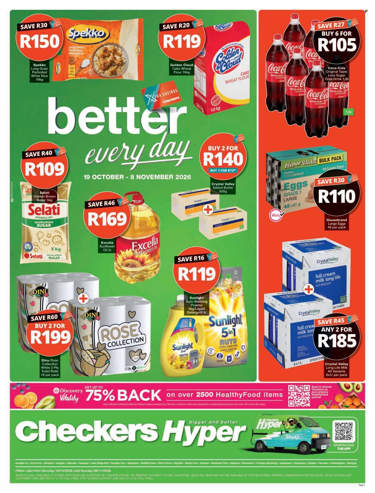 Checkers specials - 19/10/2026 - 08/11/2026. Page 1