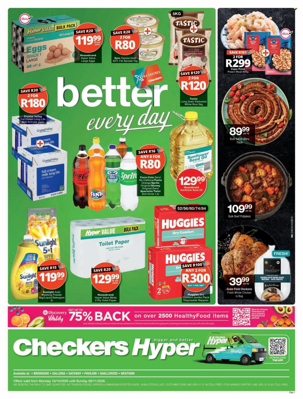 Checkers specials - 19/10/2026 - 08/11/2026. Page 1